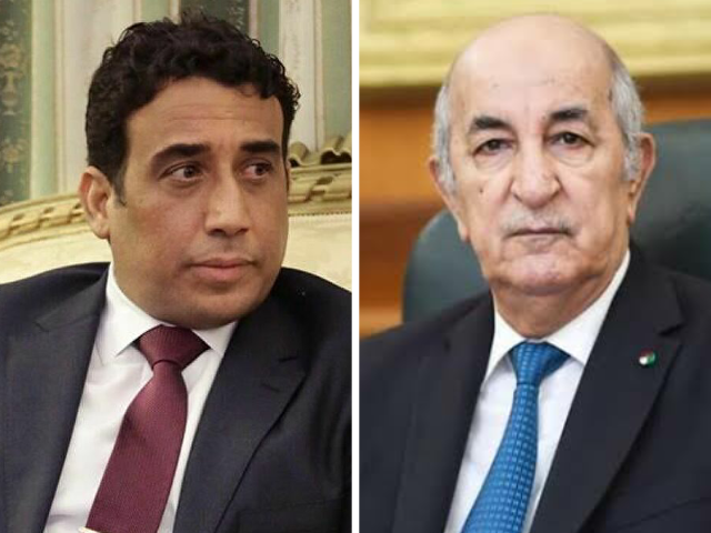 الرئيس تبون يستقبل رئيس المجلس الرئاسي الليبي محمد يونس المنفي