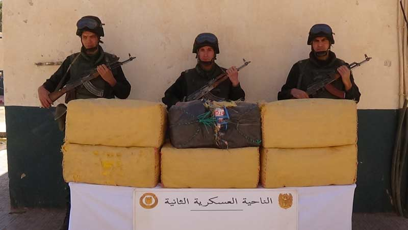 إحباط محاولة إدخال أزيد من 4 قناطير من المخدرات عبر الحدود مع المغرب
