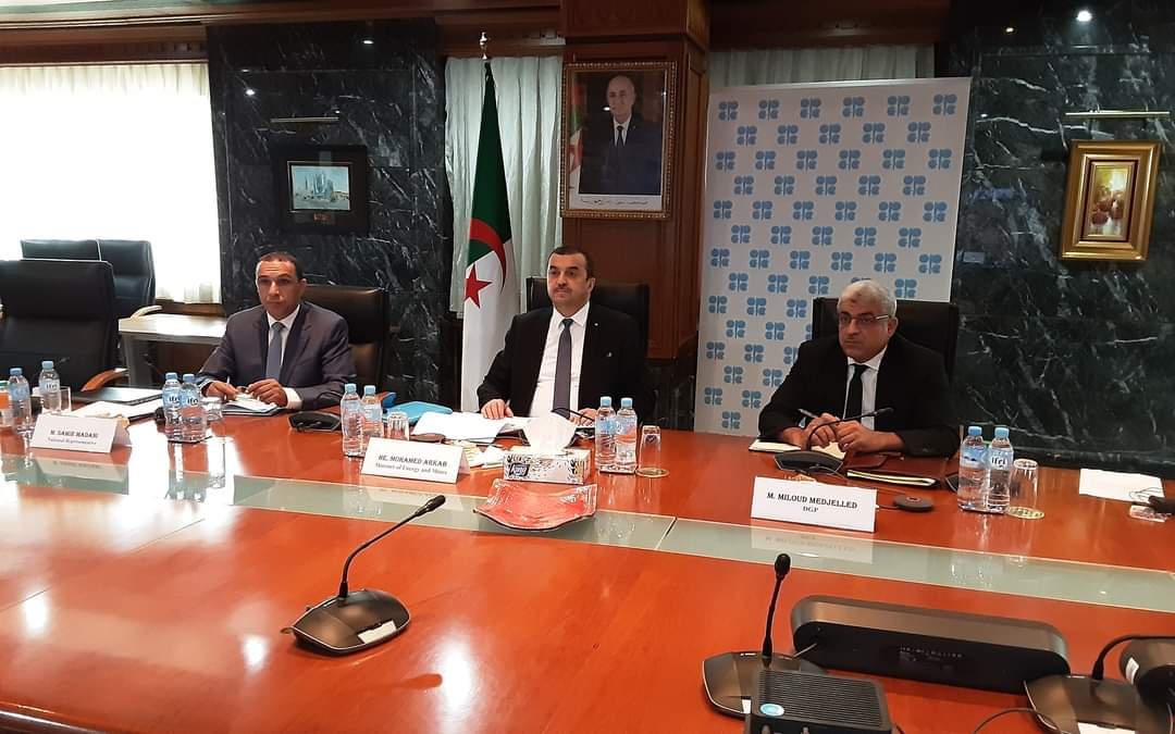 وزير الطاقة محمد عرقاب يشارك في إجتماع اوبك