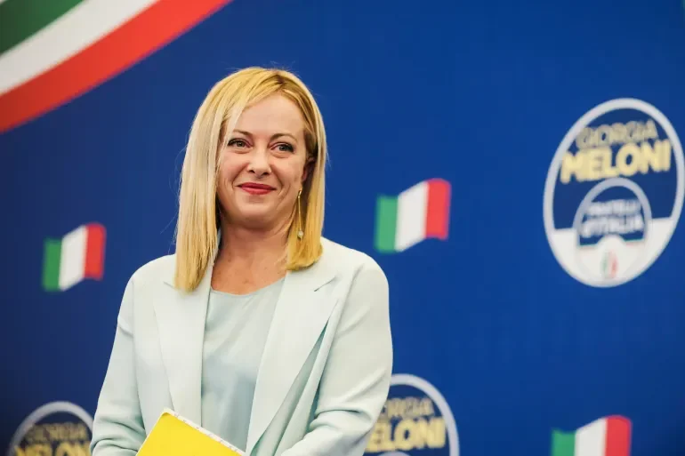 رئيسة الحكومة الإيطالية جيورجيا ميلوني تعلن انفصالها عن زوجها