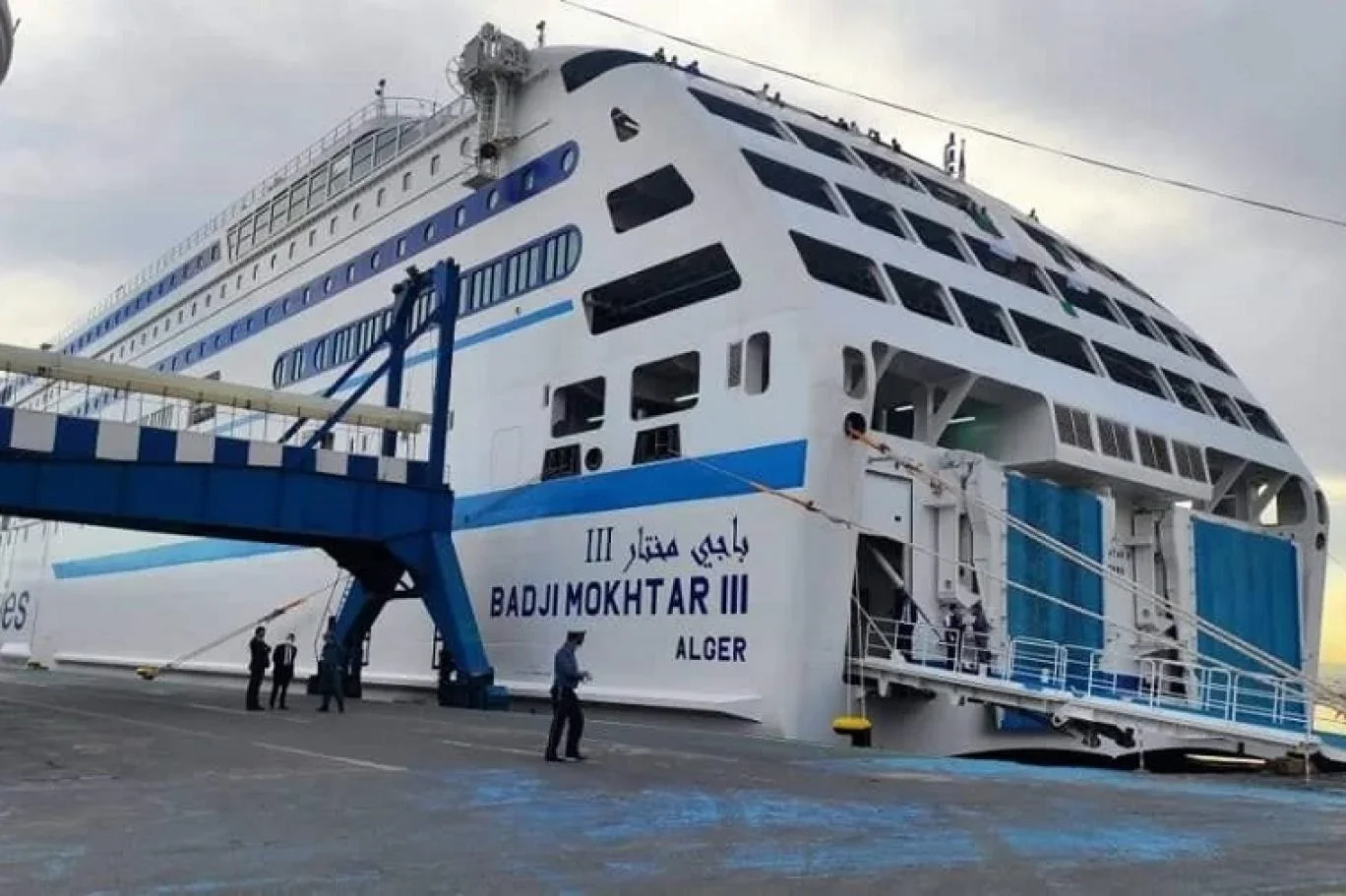 المؤسسة الوطنية للنقل البحري توضح بخصوص الفيديوهات التي نشرت مؤخرا حول رحلة مرسيليا الجزائر