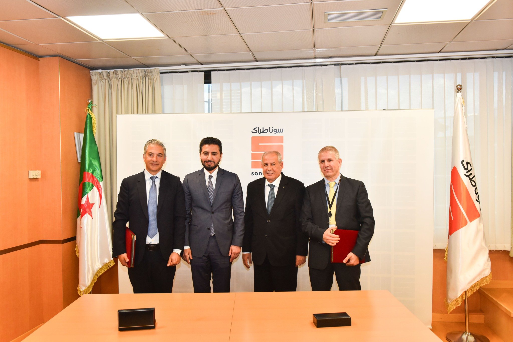 توقيع اتفاقية بين سوناطراك و مداد للطاقة السعودية