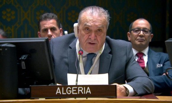 كلمة قوية لمندوب الجزائر بمجلس الأمن بشأن ما يحدث في غزة
